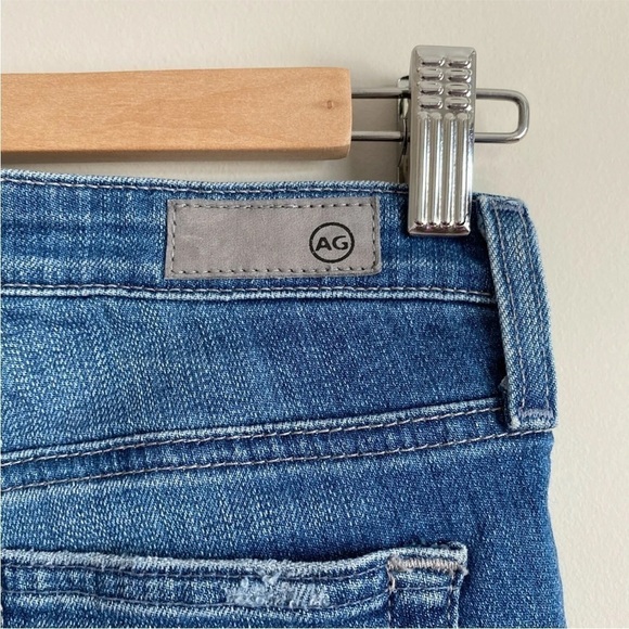 AG Adriano Goldschmied The Legging Ankle Super Skinny Jeans Sz 25R Distressed - Picture 6 of 11